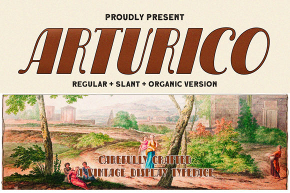 Arturico: A Timeless Display Font for Editorial Design