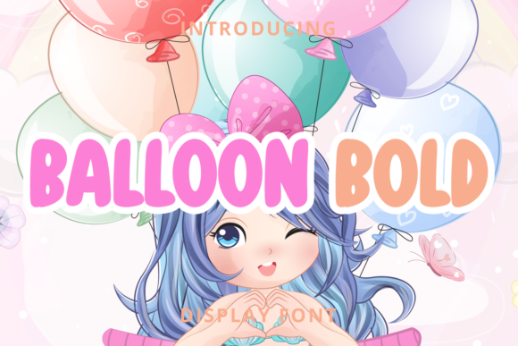 Balloon Bold: A Playful Display Font for Editorial Design