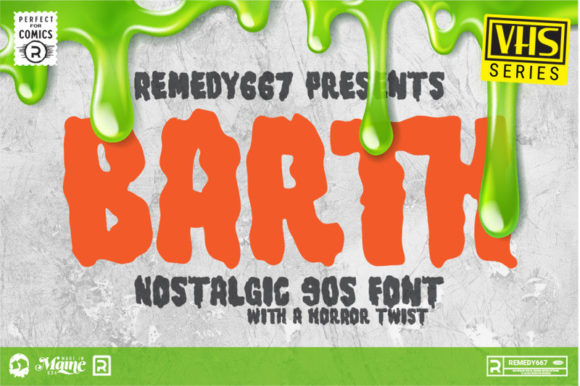 Barth: A Bold Display Font for Digital Design