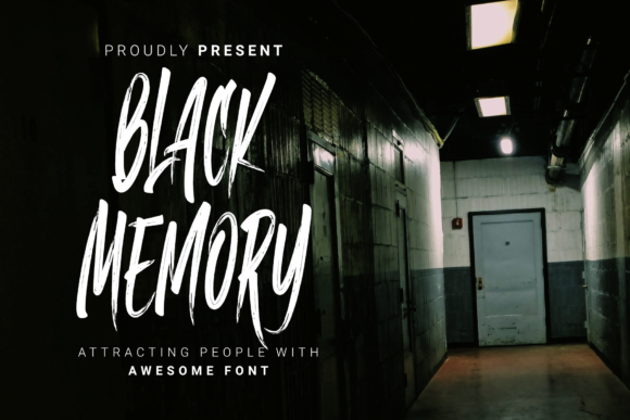 Black Memory: A Versatile Display Font for Modern Web Design
