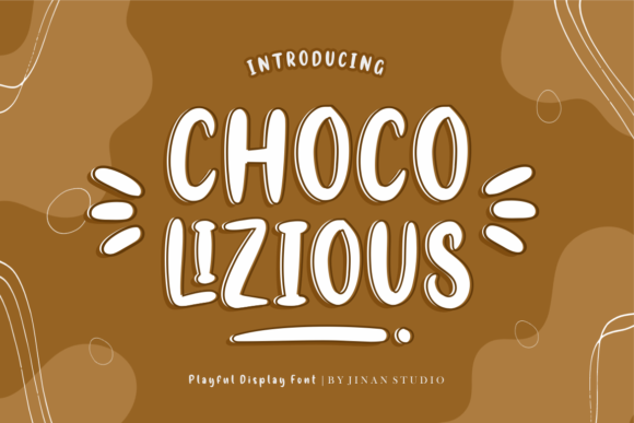 Chocolizious: A Playful Font for Campaign Creativity