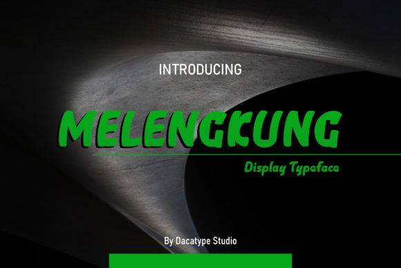Discover the Power of Melengkung: A Curved Font for Memorable Branding