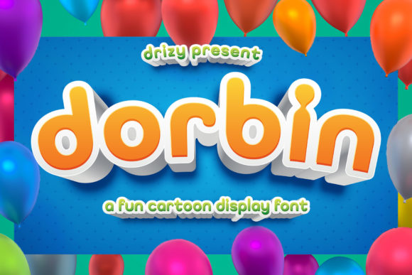 Dorbin: A Playful Font for Engaging Digital Content