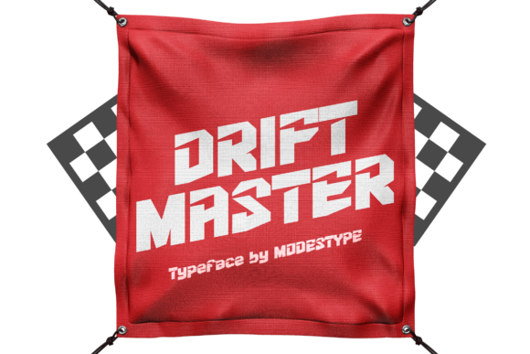 Drift Master: A Future-Forward Font for Digital Design