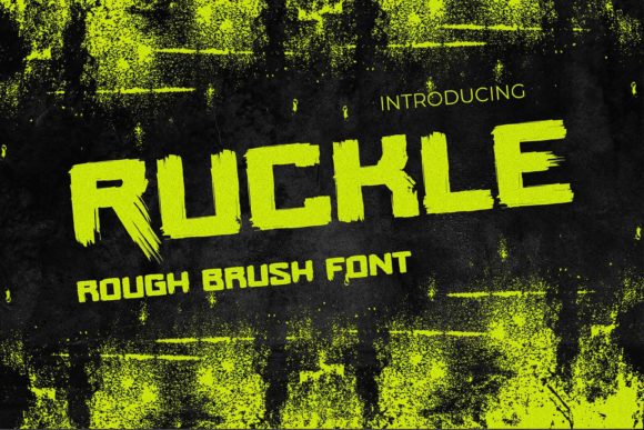 Font Choice That Speaks Volumes: Ruckle in Action