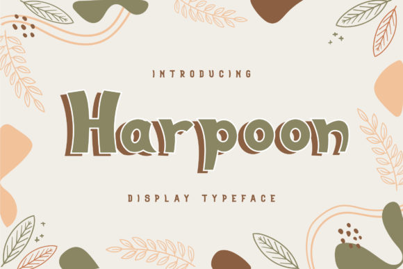 Harpoon: A Bold Font for Digital Design