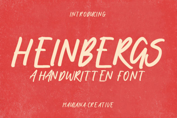 Heinbergs: A Display Font for Editorial Impact