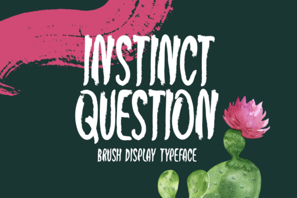 Instinct Question: The Font That Speaks Volumes in Visual Marketing