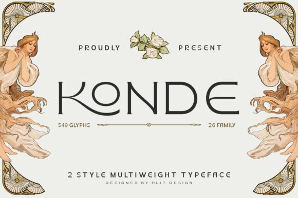 Konde: A Font That Elevates Every Crafted Detail