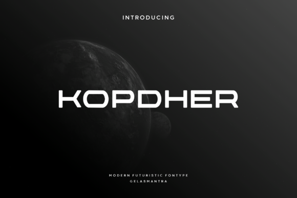 Kopdher: A Font for Modern Editorial Design