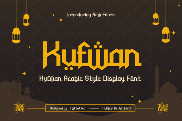 Kufwan: A Beautiful Display Font for Digital Design
