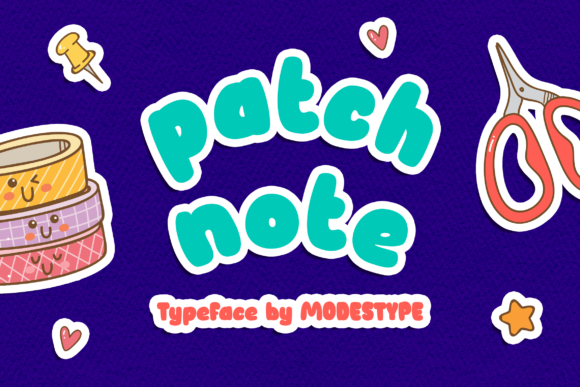 Patch Note: A Versatile Display Font for Editorial Design