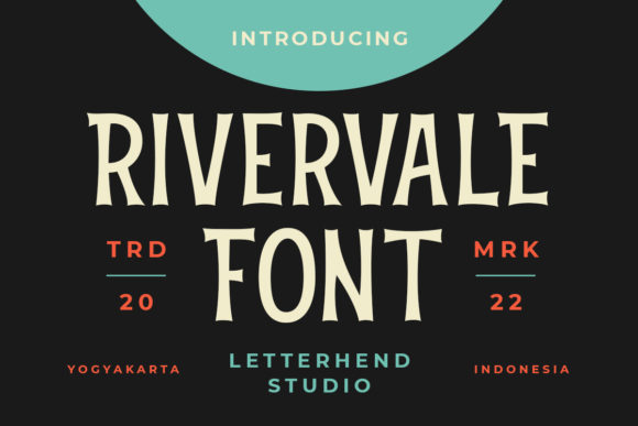 Rivervale: A Vintage-Inspired Font for Campaign Creativity