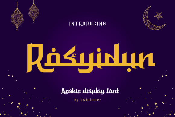 Rosyidun: A Geometric Display Font for Modern Web Design