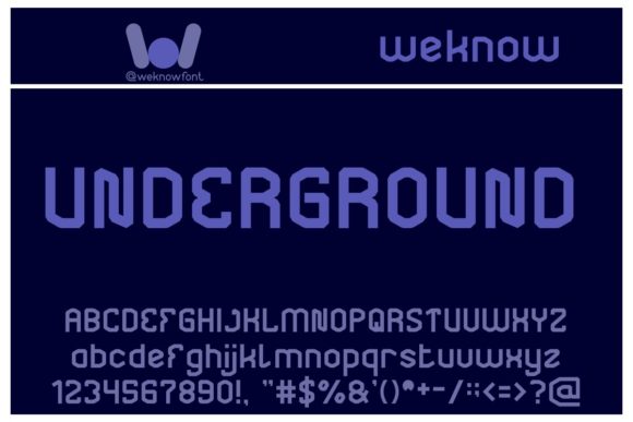 Underground: The Font That Elevates Your Brand