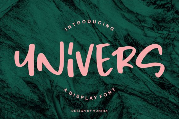 Univers: A Display Font for Editorial Design and Branding